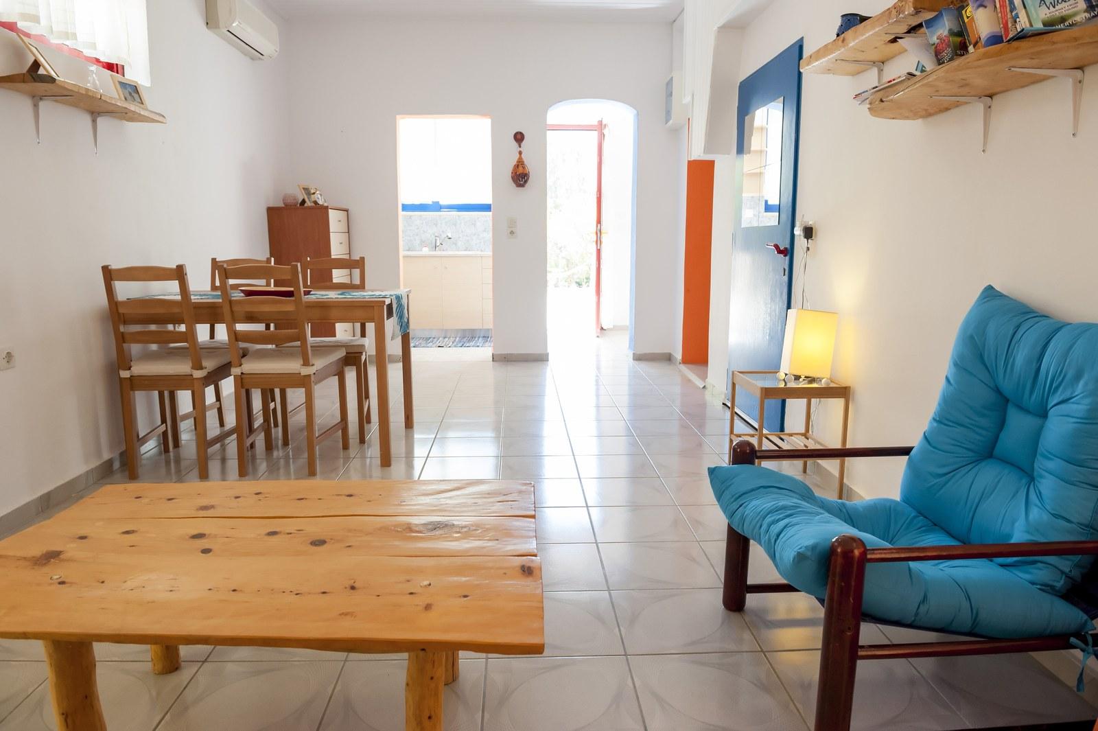Inside garden apartment one