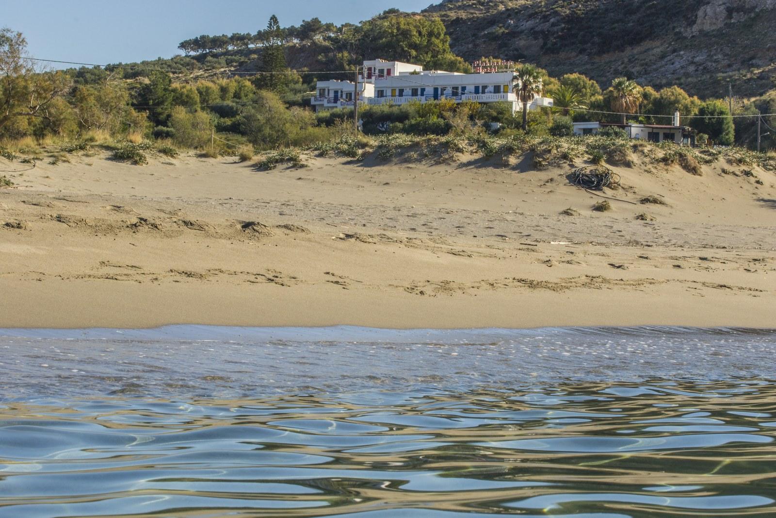 The beach at Plakias