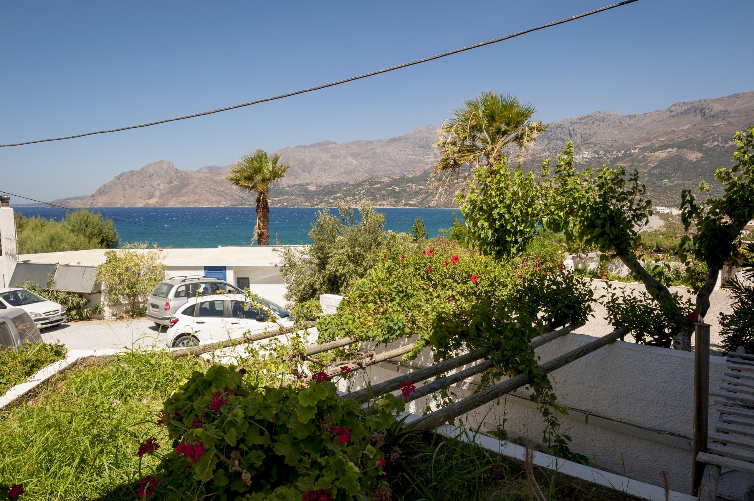 The landscape around Plakias