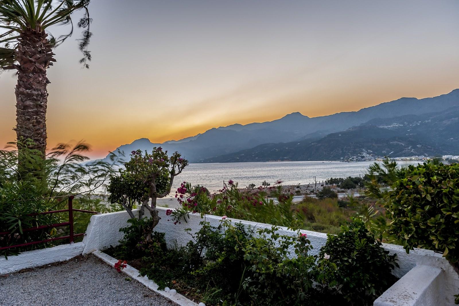 The landscape around Plakias